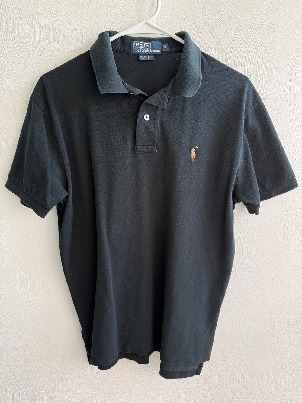Ralph Lauren Men's Black Polo